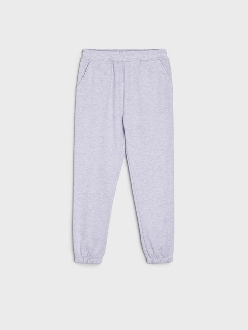 SINSAY WOMENS BASIC JOGGERS - LIGHT GREY
